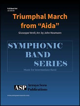 Triumphal March from Aida Concert Band sheet music cover